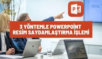 powerpoint resim saydamlastirma islemi
