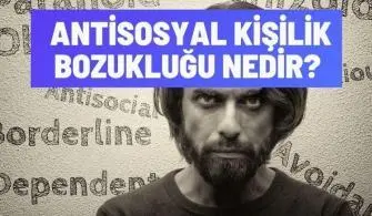 antisosyal kisilik bozuklugu nedir