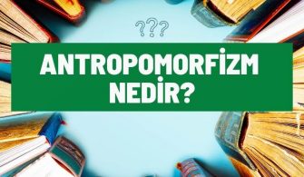 antropomorfizm nedir