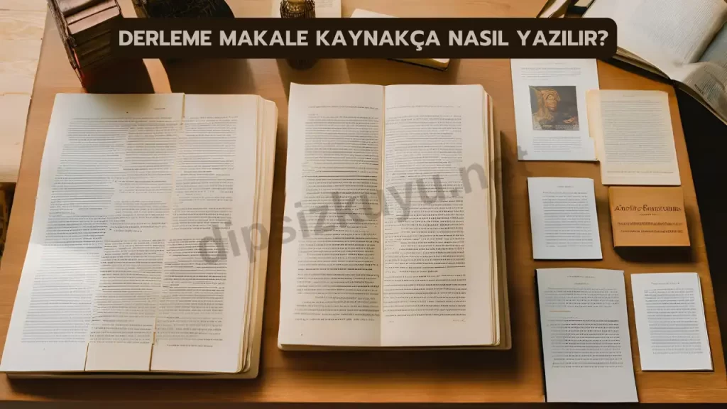 derleme makale kaynakca nasil yazilir