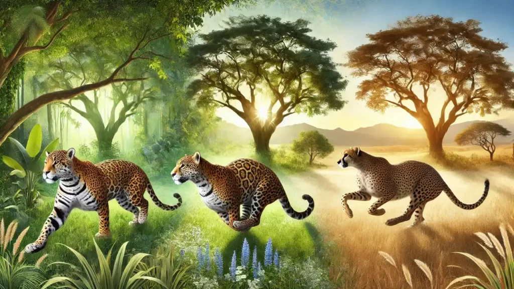 jaguar leopar cita farki