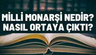 milli monarsi nedir
