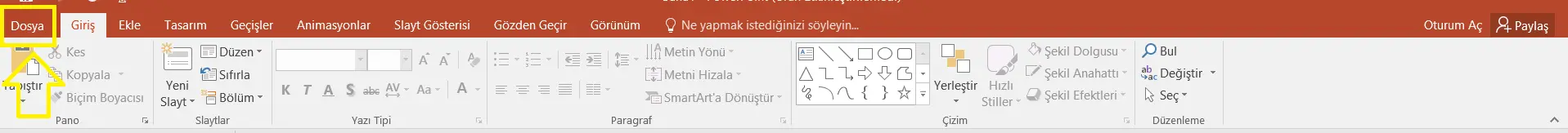 powerpoint uyumluluk modu acma 2