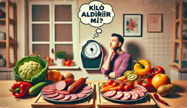salam ve sucuk kilo aldirir mi