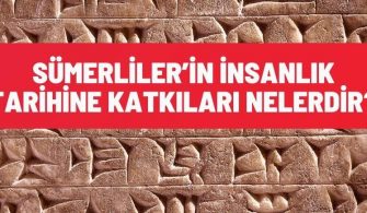 sumerlilerin insanlik tarihine katkilari nelerdir
