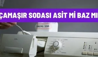 camasir sodasi asit mi baz mi