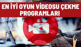 oyun videosu cekme programlari