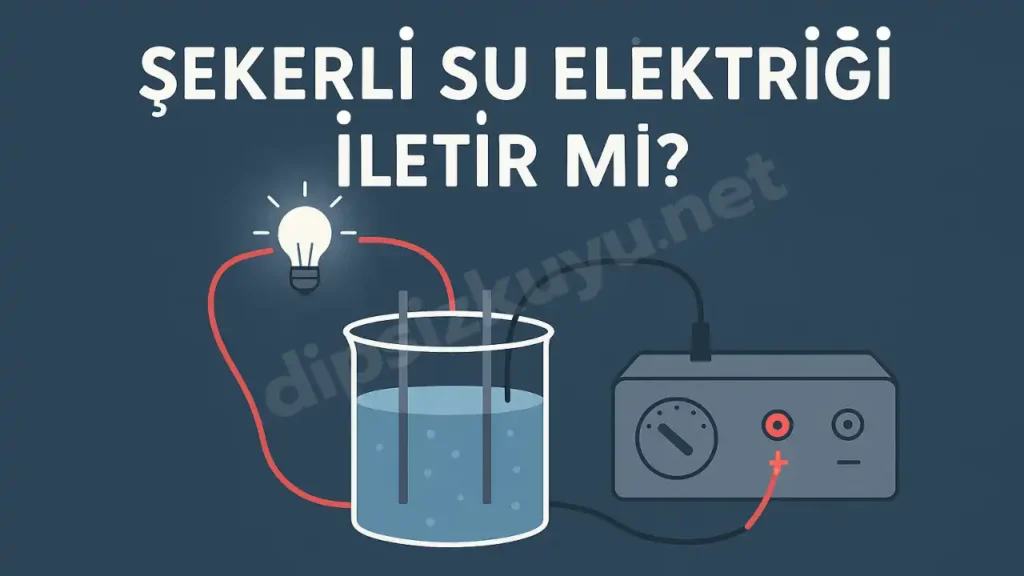 Şekerli Su Elektrik İletir Mi? | Şekerli Su Elektrolit Mi?