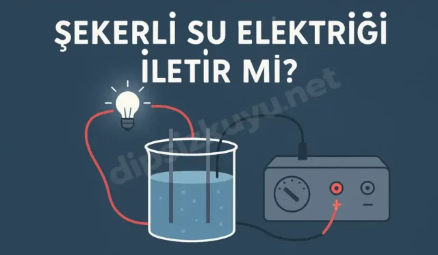 sekerli su elektrik iletir mi