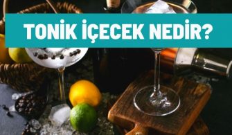 tonik icecek nedir