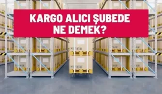 kargi alici subede ne demek