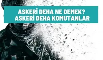 askeri deha nedir