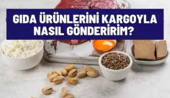 gida urunlerini kargoyla nasil gonderirim