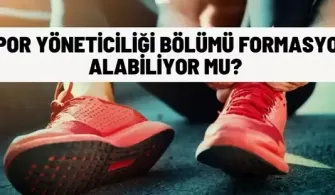 spor yoneticiligi bolumu formasyon alabilir mi