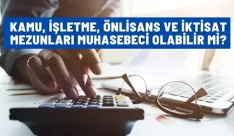 kamu isletme onlisans iktisat mezunlari