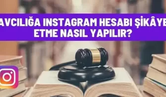 savciliga instagram hesabi sikayet etme