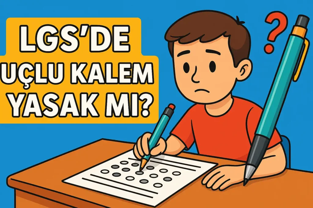 LGS’de Uçlu Kalem Yasak Mı? 2026 LGS Yasakları Neler? LGS Kuralları