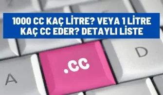 1000 cc kac litre