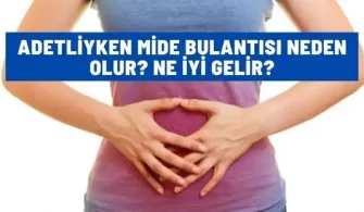 adetliyken gelen mide bulantisi neden