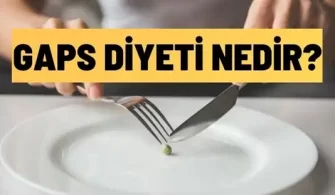 gaps diyeti nedir