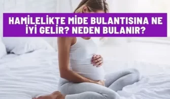 hamilelikte mide bulantisina ne iyi gelir