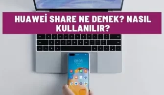 huawei share ne demek