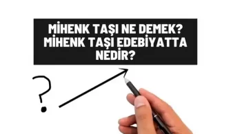 mihenk tasi ne demek