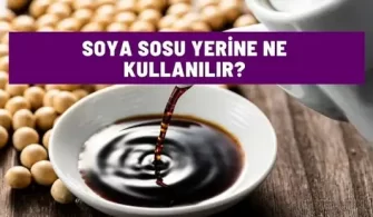 soya sosu yerine ne kullanilir