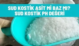 sud kostik ph degeri nedir