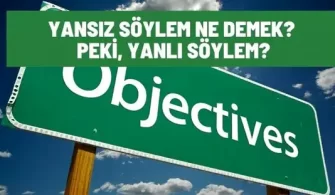 yansiz soylem ne demek