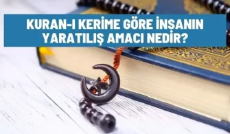 kuran a gore insanin yaratilis amaci