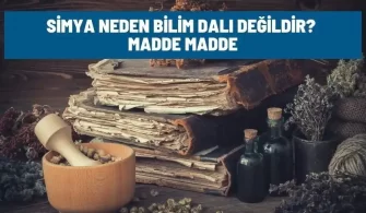 simya neden bilim dali degildir