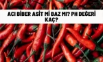aci biber asit mi baz mi