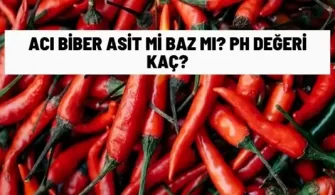 aci biber asit mi baz mi