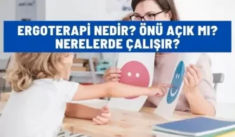 ergoterapi nedir