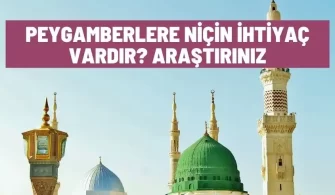 peygamberlere neden ihtiyac vardir