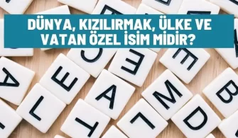 vatan ozel isim midir