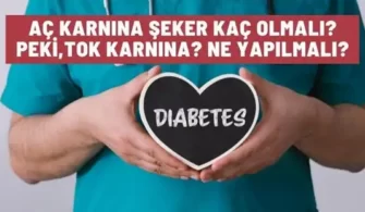 ac karnina seker kac olmali