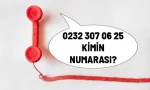 0232 307 06 25 kimin numarasi