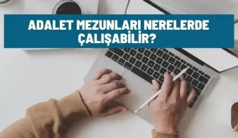 adalet mezunlari nerelerde calisabilir