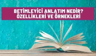 betimleyici anlatim nedir