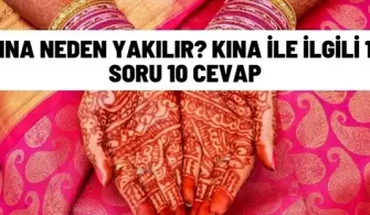 kina neden yakilir
