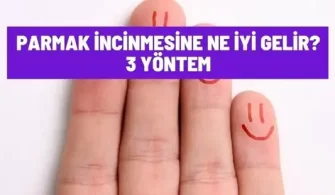 parmak incinmesine ne iyi gelir