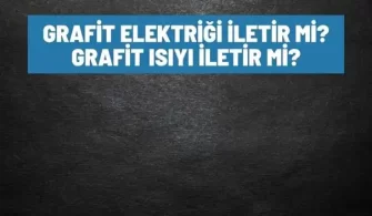 grafit elektrigi iletir mi