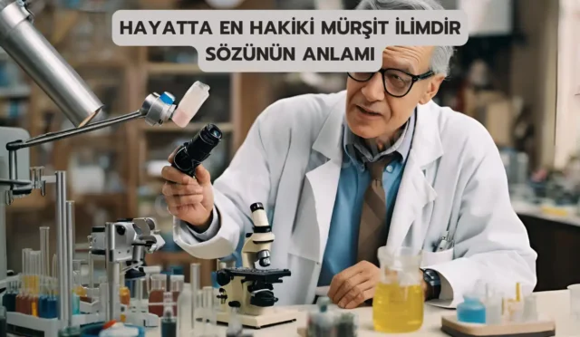 hayatta en hakiki mursit ilimdir