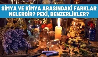 simya kimya arasindaki farklar
