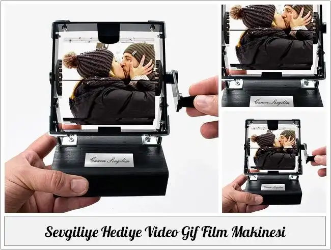 sevgiliye hediye video gif film makinesi
