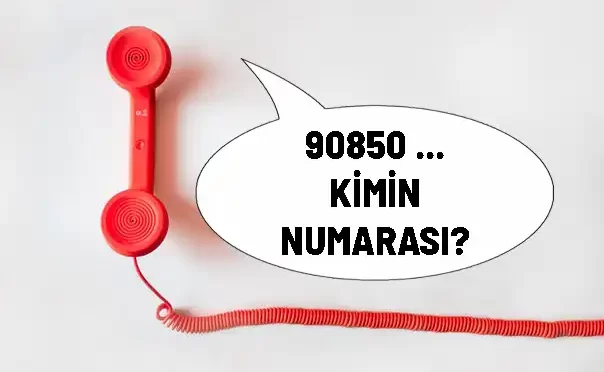 90850 ile baslayan numaralar
