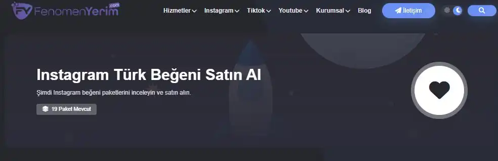 instagram turk begeni satin al