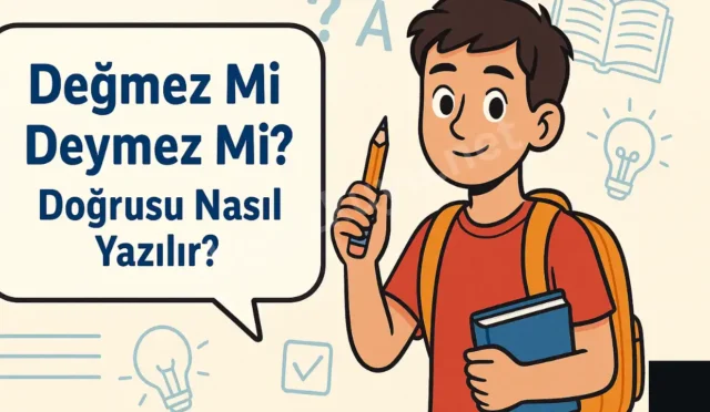 degmez mi deymez mi nasil yazilir